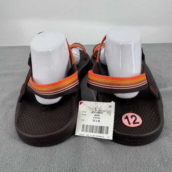 Chaco Bodhi Belt Java Sandals Mens 12 Brown Orange Toe Loop JCH108607‎ main image 8